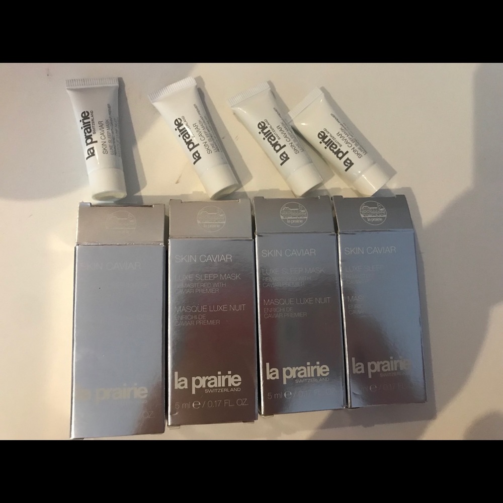 4*La Prairie SKIN CAVIAR LUXE SLEEP MASK Samples